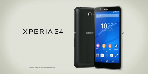 Sony เปิดตัว Xperia E4 กับแบตเตอรี่ที่ใช้งานได้ 2 วัน